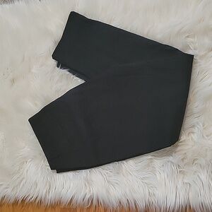 JCrew black straight leg ankle pants